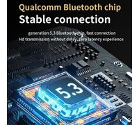 Adattatore Bluetooth 5.3, ricevitore e trasmettitore stereo wireless AUX R/L da 3,5 mm, 2 in 1, audio HiFi USB per vecchi amplificatori