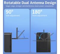 Adattatore Bluetooth 5.4 da 150 M con driver gratuito, adattatore Bluetooth USB