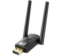 Adattatore Bluetooth 5.4 per PC, USB Bluetooth Dongle con portata di 150 m, Plug and Play, compatibile con Windows 11/10/8.1/7, per cuffie, tastiera, mouse, Bluetooth Stereo