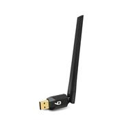 Adattatore Bluetooth 6.0 con dongle USB per PC, Mini USB Bluetooth adattatore con antenna 5dBi per Windows 11/10/8.1, connessione wireless per mouse, tastiera, cuffie, altoparlante