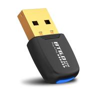 Adattatore Bluetooth 6.0 per PC, USB 6.0 Bluetooth Dongle, ricevitore trasmettitore wireless EDR per laptop, PC, auricolare