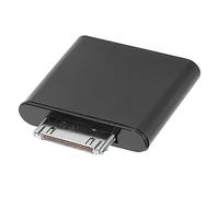 Adattatore Bluetooth a 30 Pin, Adattatore Dongle per Trasmettitore Audio Wireless Bluetooth 2.1 per IPod, Portata 10M, Plug and Play Senza unità (Nero)