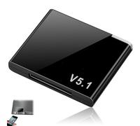 Adattatore Bluetooth a 30 pin, ricevitore audio musicale Bluetooth 5.1, mini adattatore wireless A2DP Music per iPhone, jack a 30 pin per altoparlante analogico, docking station #black
