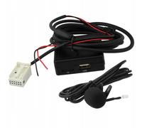 ADATTATORE BLUETOOTH AUX USB MP3 SD CITROEN PEUGEOT BMW E60 E81 E87 E88 E70 E...