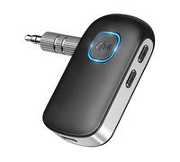 Ricevitore audio Bluetooth per auto kit vivavoce tasti controllo LinQ nero