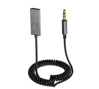 Adattatore Bluetooth per auto I5.1 ricevitore con microfono, auto senza fili per musica, chiamata a mani libere, auto per stereo domestico, cuffie, altoparlanti ecc