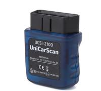 Adattatore Bluetooth UniCarScan UCSI-2100 OBD2 per la codifica dei veicoli mo...