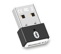 Adattatore Bluetooth USB 5.3, Collega e Usa Chiavetta Bluetooth per PC Laptop EDR Dongle USB Bluetooth Compatibile con Windows 11/10/8.1