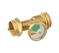 Adattatore bombola gas con manometro per elettrodomestici standard europei