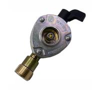 Adattatore bombole gas GPL 21 mm tipo clip-on senza valvola di ritegno