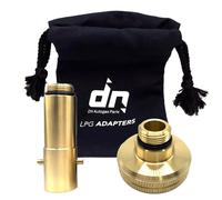 Adattatore bombole gas GPL Safefill 21,8 mm set ricarica baionetta + borsa