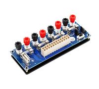 Adattatore breakout di alimentazione a 24 pin con porta USB 5V e base in plastica isolante (blu)