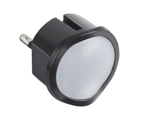 Adattatore Bticino luce automatica con crepuscolare spina tedesca antracite S3625GA