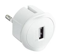 Adattatore Bticino presa USB 1,5A con spina Tedesca bianco S3625DU