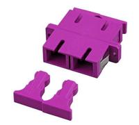Adattatore bussola SC Duplex/SC Duplex OM4 multimodale fucsia - ILWL-ADAP-SC4