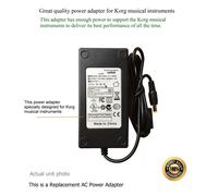 Adattatore CA Alimentatore Per KORG M50 61 Tasti Workstation Musicale