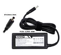 Adattatore CA Alimentatore PowerQ per DELL 65W 19,5V 3,34A (4,5mm x 3mm)