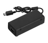 Adattatore CA per Xbox 360 Slim, alimentatore silenzioso con ventola e meccanismo intelligente di protezione dal surriscaldamento.