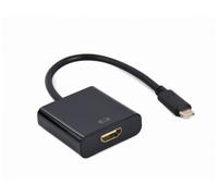 Adattatore CableXpert da USB tipo C a HDMI, nero - A-CM-HDMIF-03 NEW