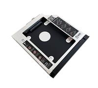 adattatore caddy HDD SSD secondo disco fisso per HP EliteBook 8560w 8570w 8760w 8770w con lunetta faceplate e supporto in metallo