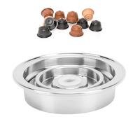 Adattatore Capsula del caffè, Supporto Convertitore in Acciaio Inossidabile per Macchina da caffè, Compatibile con Capsula della Originale, Fai -da -te il Tuo Sapore di caffè