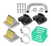 Adattatore Carb Adattatore Interfaccia Carburatore Per Yamaha Banshee 350 YFZ350 YFZ 1987-2006, Set Di Guarnizioni Per Collettore Aspirazione Giunto Di Avvio Del Carburatore