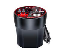 Adattatore Caricabatterie Auto Ricarica Rapida | Adattatore USB per Auto con Inverter,Viaggio Versatili per Tablet Laptop Campeggio e Vacanza Utilizzo Quotidiano