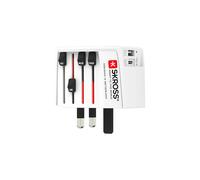 Adattatore caricabatterie da viaggio Modello MUV USB-A/USB-C PD 27W 2 Pole