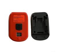 Adattatore caricabatterie per Bosch 18 V batteria al litio USB, doppio dispositivo di ricarica rapida, portatile ABS PC Build per BL1850B BL1860B DCB200 Series (per 48-11-1862)