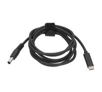 Adattatore caricabatterie USB C per HP Smart Blue Tip Convertitore cavo con punta CC ad angolo retto Design resistente in nylon intrecciato Cavo di