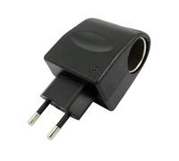 Adattatore caricatore auto - Doppia porta USB con display a LED, accessorio robusto per veicoli | caricatore accendisigari compatto, presa corrente 12 V/24 V resistente, gadget portatile per Campin