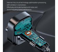 Adattatore caricatore auto wireless design compatto PD30W per comodità di guida