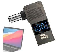Adattatore caricatore portatile 100W ricarica rapida portatile tipo C | Tipo C a DC Caricatore Connettore Adattatore Porta Dispositivi Ricarica Rapida Casa Viaggi La maggior parte dei Laptop Altri