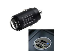 Adattatore Caricatore Telefonico USB Doppio Connettore Ricarica Rapida Porta PD