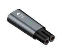 Adattatore caricatore USB C 5V compatibile con Philips OneBlade QP2734 QP2724 QP2824 QP2834 QP4631 MG5910 MG7910 MG9510 QP1924 QP1324 70000 Series Charger Converter USB-C per Rasoio Trimmer