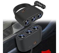 Adattatore caricatore USB splitter auto sicuro ed efficiente per tutta l'elettro