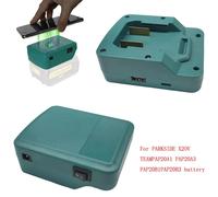 Adattatore caricatore wireless per PARKSIDE X20V PAP20A1 PAP20A3 con USB QC PD