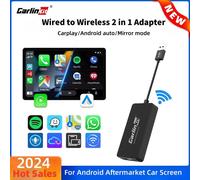 Adattatore CarlinKit Wireless Carplay Bluetooth 4.1 adattatore per Auto Wireless per Auto Android connessione automatica Smart Box per schermo per Auto Android