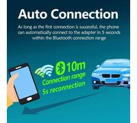 Adattatore CarPlay 2 In 1 USB Dongle Wired Android Auto AI Box Media Per Auto
