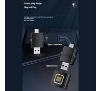 Adattatore Carplay 2 In 1 USB Tipo C Per Wired A Android Auto