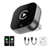 Adattatore CarPlay & Android Auto 2 in 1 Wireless per iPhone/Android Plug And