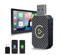 ADATTATORE CARPLAY ANDROID AUTO WIRELESS USB TYPE-C 2IN1 PLUG & PLAY AI BOX