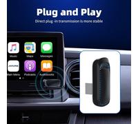 Adattatore Carplay Box Plug And Play Ricevitore Bluetooth WiFi Per Auto Con Cavo