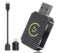 Adattatore per Carplay Android Auto, Adattatore Android Auto Wireless ,Mini Carplay Wireless Stick Plug & Play stabile e veloce, compatibile con auto CarPlay e AA, per iOS 10+ e Android 11+, USB C/A