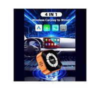 Adattatore Carplay Wireless 4 In 1 Airplay/Mirror Link/per Android Auto/Carplay Dongle USB AI Box Cablato Carplay A Wireless