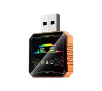 Adattatore Carplay Wireless 4 In 1 Airplay/Mirror Link/per Android Auto/Carplay Dongle USB Carplay Cablato per Wireless AI Box