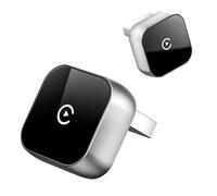 Adattatore CarPlay Wireless, Adattatore 2 in 1 CarPlay Wireless e Android Auto, Adattatore CarPlay Wireless Migliorato 2025, Che Funziona Senza Sforzo con CarPlay Wireless per Auto dal 2016+ per iOS