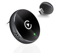 Adattatore CarPlay Wireless Circolare per iPhone,Converte Connessione Cablata di Fabbrica in Wireless per Auto dal 2016 e iOS 10+ Plug and Play, Nessuna Latenza