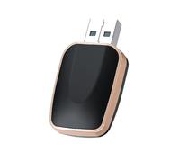 Adattatore CarPlay Wireless per Fiat Panda 2017 2018 2019 2020 2021 2022 2023 2024 2025, Converte Carplay da Cablato in Wireless, 2-in-1 CarPlay Wireless Adapter, Plug & Play con Bluetooth e WiFi