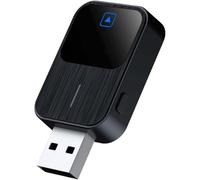 Adattatore Carplay Wireless per Fiat Panda 2021 2022 2023 2024 2025, 2 in 1 Adattatore USB Plug & Play Connessione Veloce Bluetooth, Controllo Vocale,Black